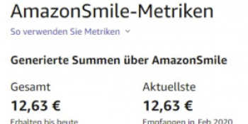 Auszahlung Smile Amazon
