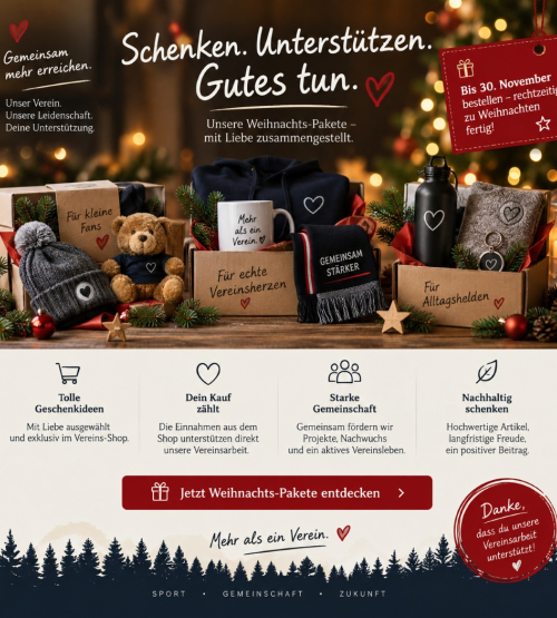 Unsere Weihnachts-Pakete sind da